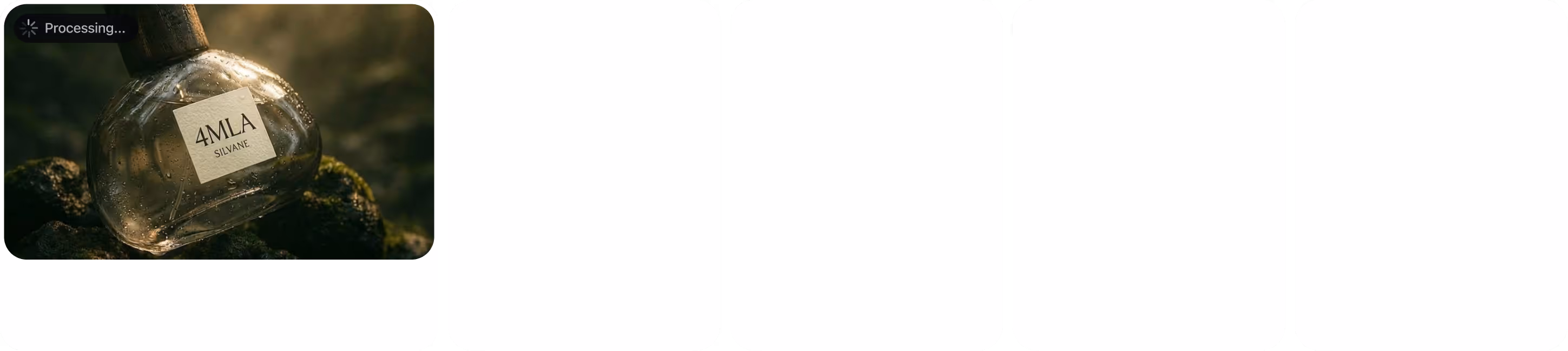 AI generates options.