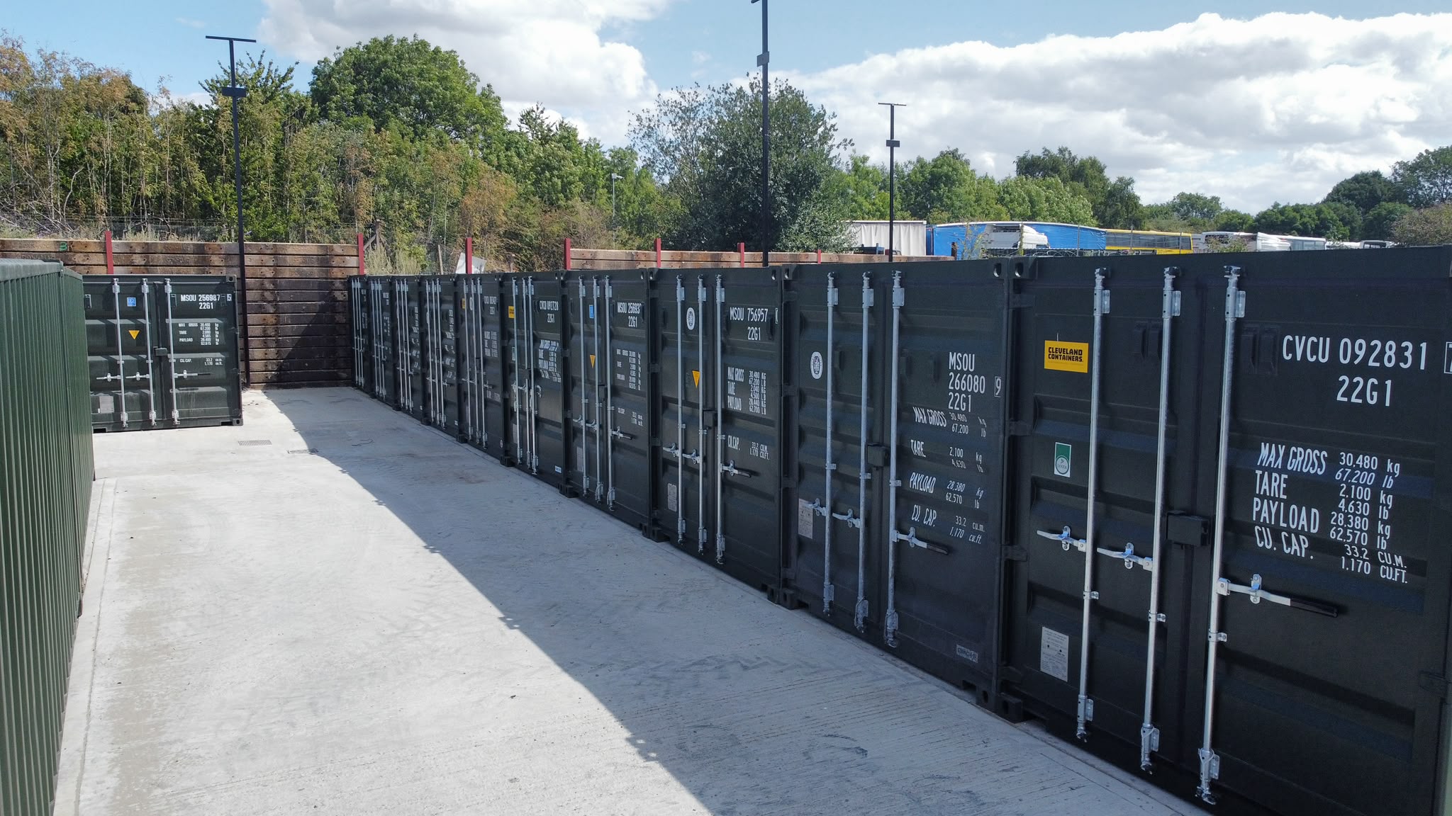 Roma storage outside containers