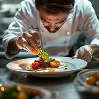 cooking preparing food restaurant kitchen