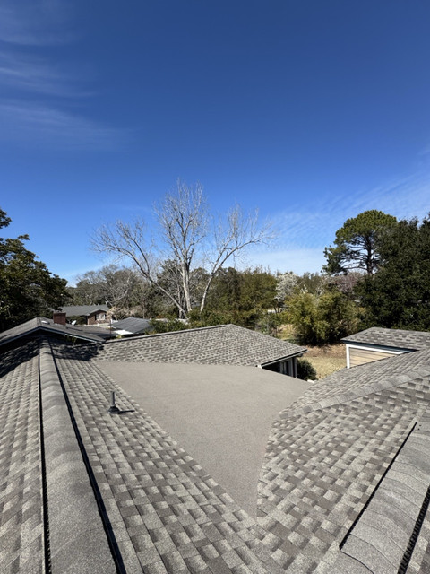 Architectural Shingles Roof Replacement & Base and Cap Rolled Roofing System