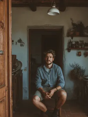 Image of cottage visitors