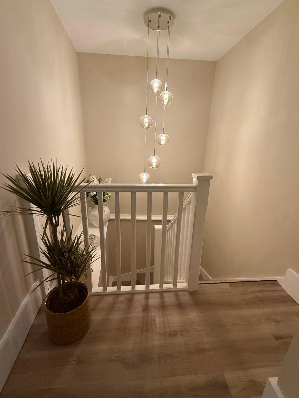A man sitting in the room in old romantic cottage