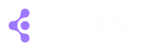 Logo ENADATA se stylizovaným purpurovým symbolem vlevo.