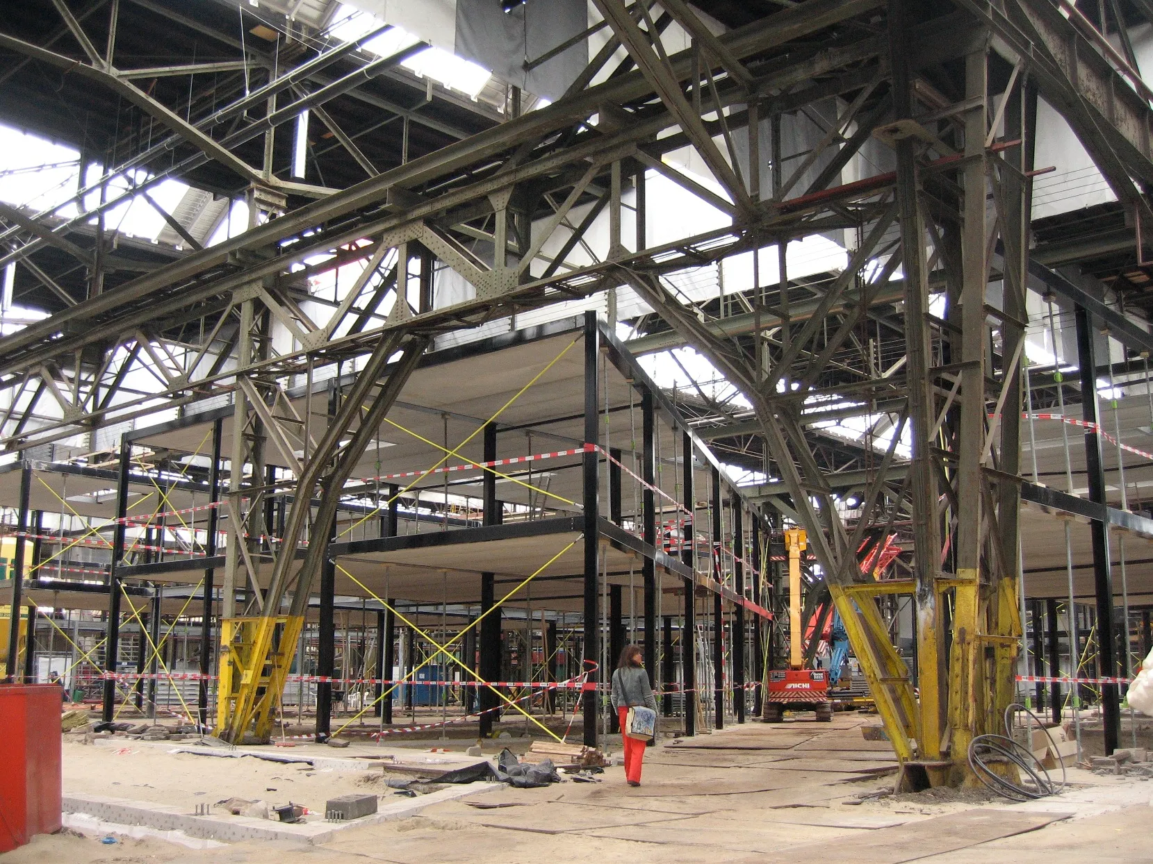 De bouw van de broedplaats