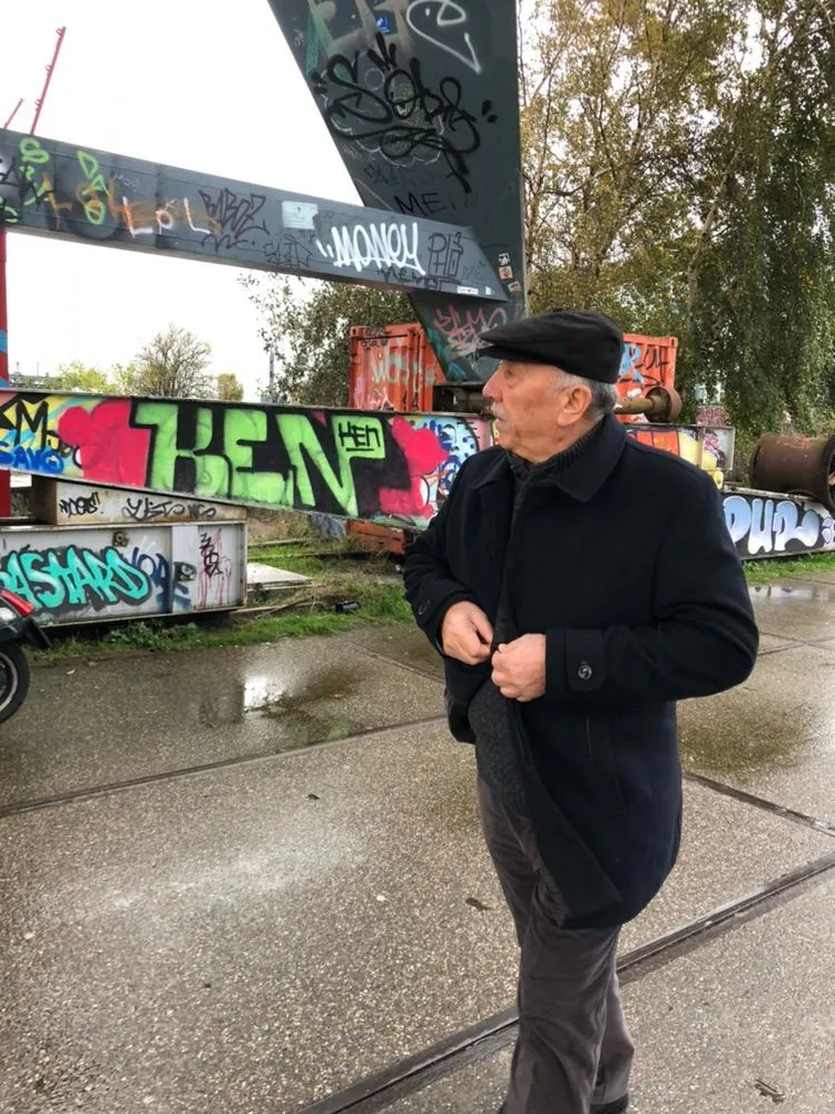 Seyfi Çelik op NDSM in 2019