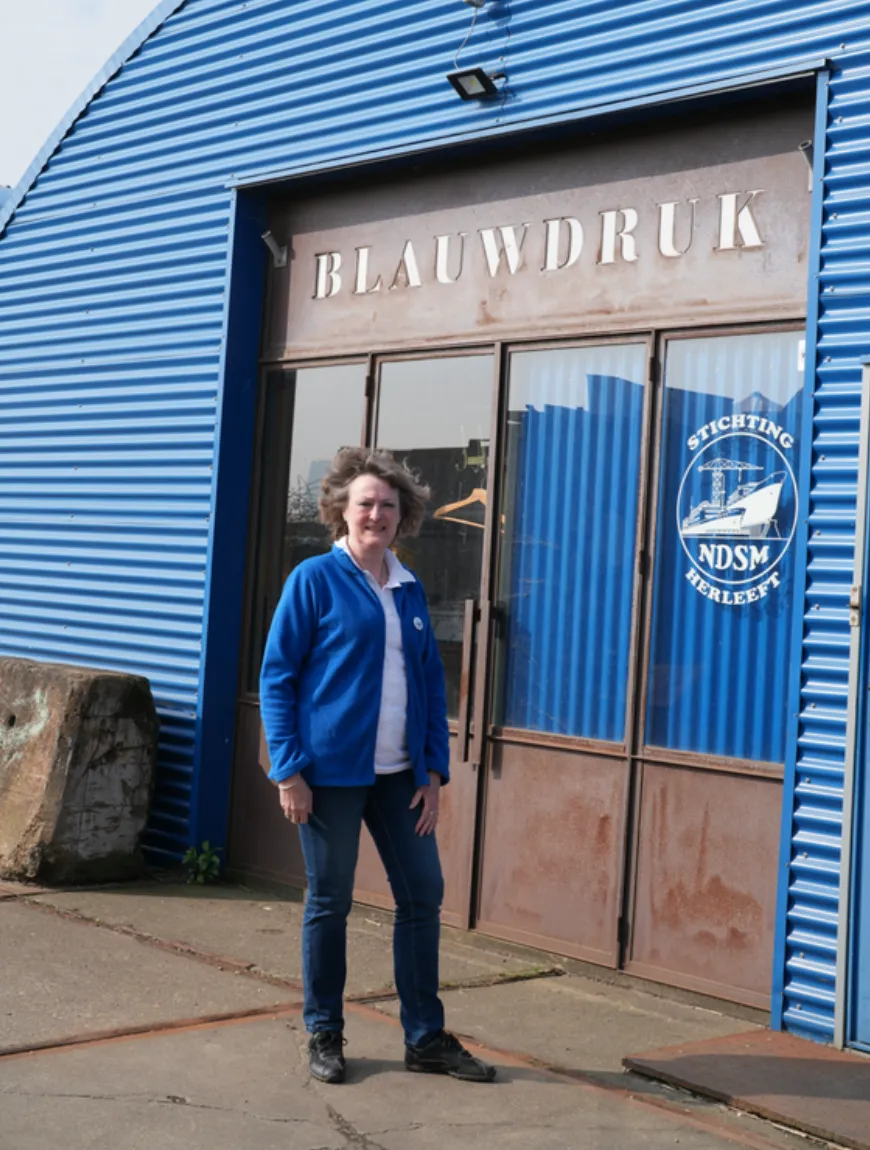 Ans voor de ruimte van NDSM Herleeft