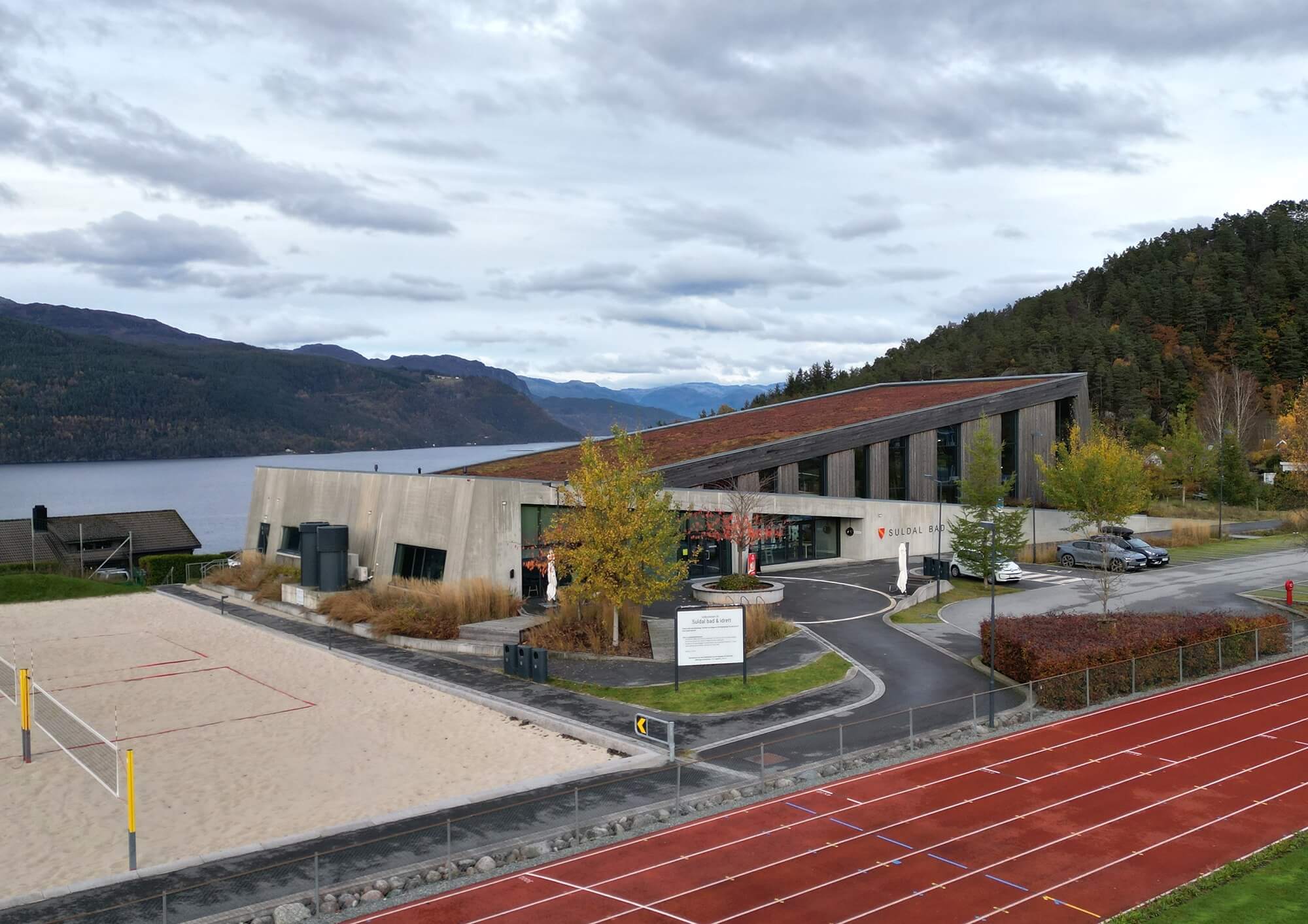 Suldal Bad hovudinngong