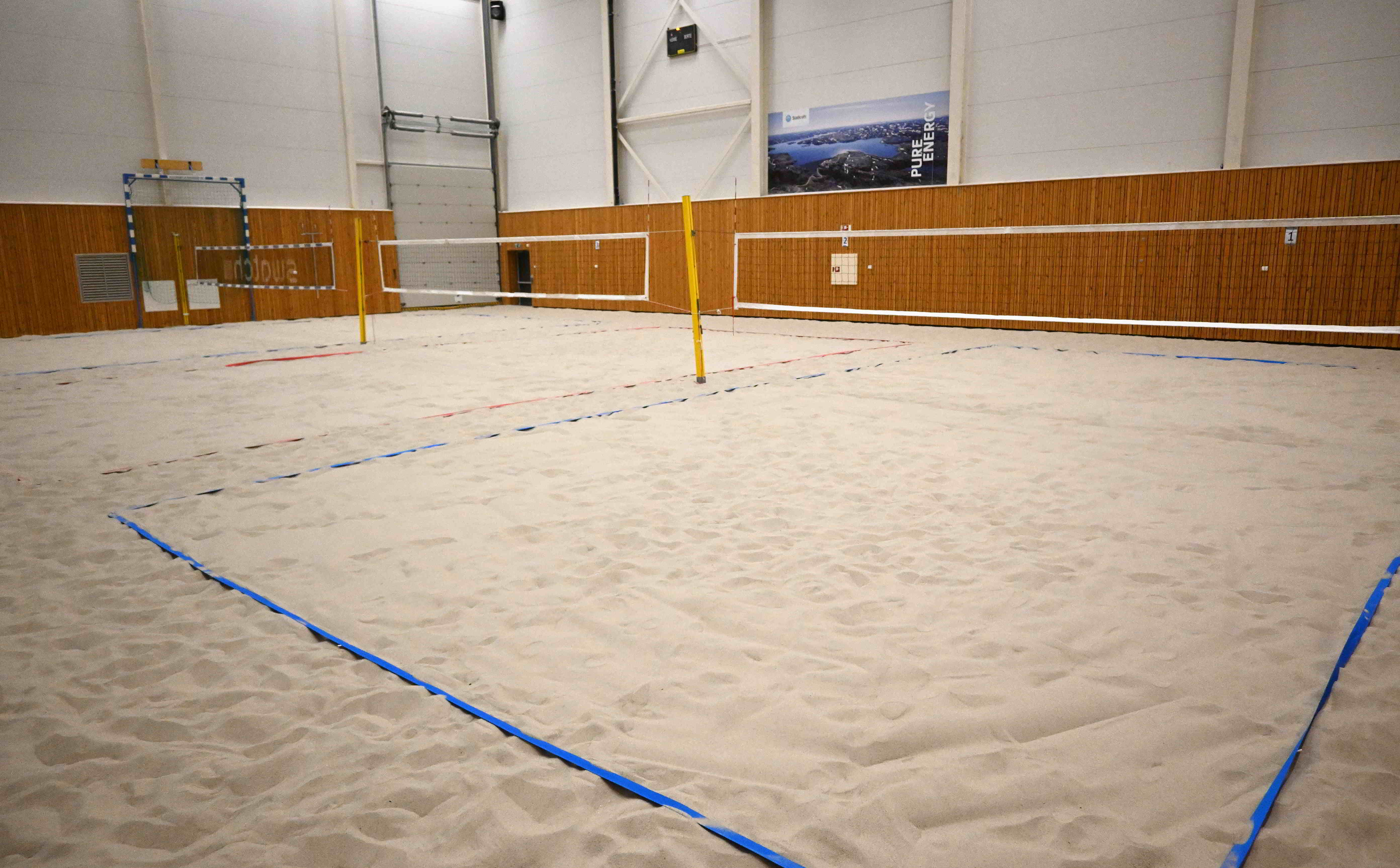 Sandhallen inne