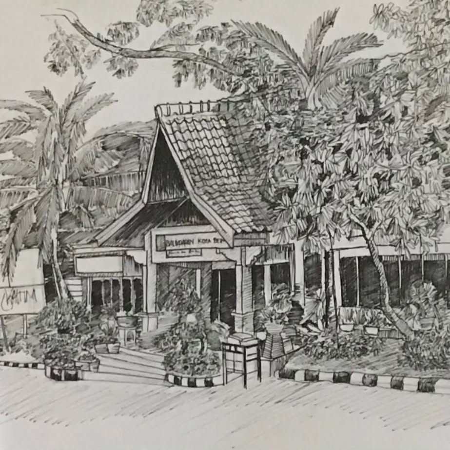 Sketsa Jalanan di balikpapan