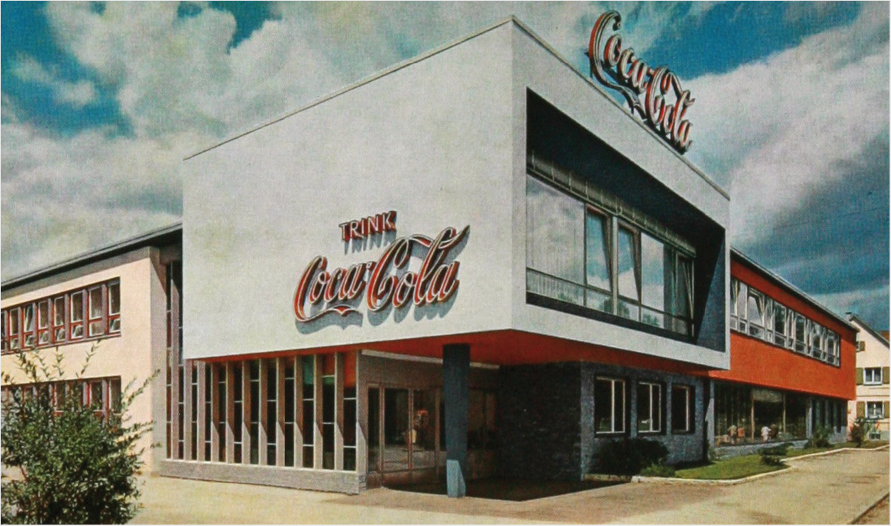Historisches Gebäude TiLa in Schorndorf, 1950