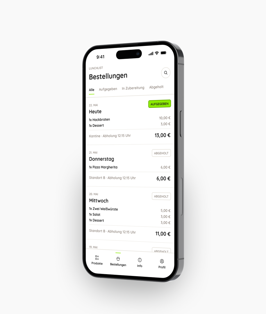 Lunchlist