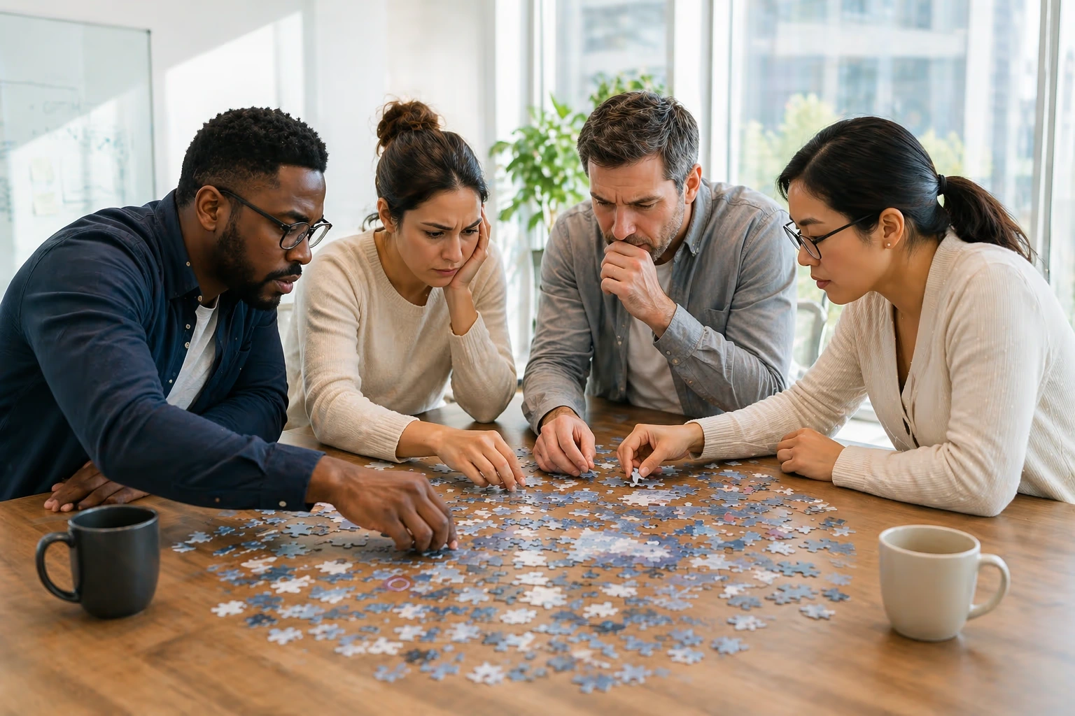 Représentation du puzzle que constitue l'assemblage des données produits retail pour le pricing