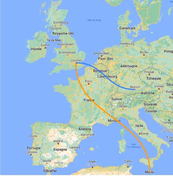 Vol Paris - Marseille