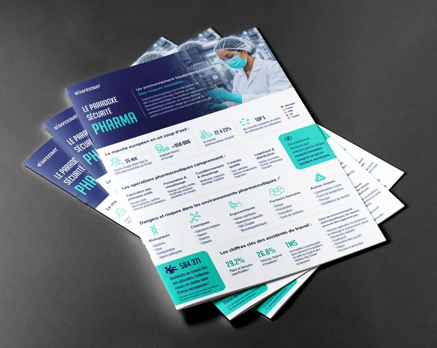 infographie sur l'industrie pharmaceutique