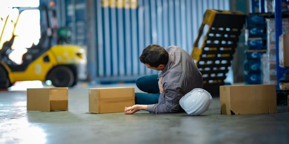 worker accident - loss of balance during a shift