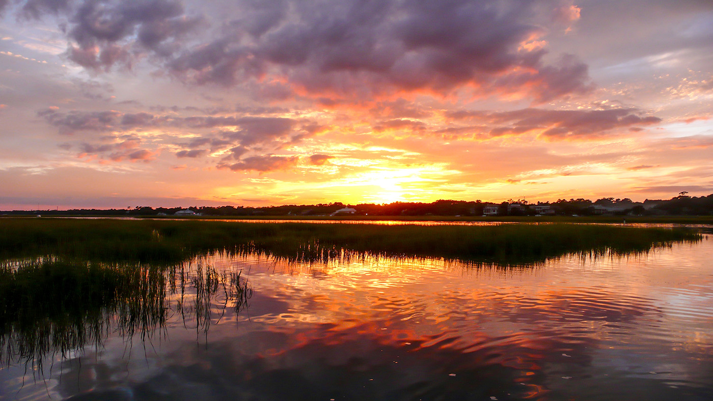 The marsh in Murrells Inlet 