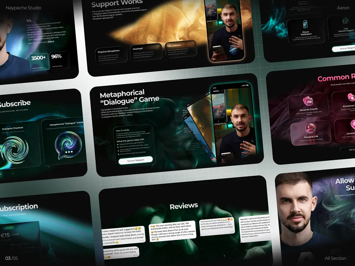 Landing page design and development by Naypache Studio