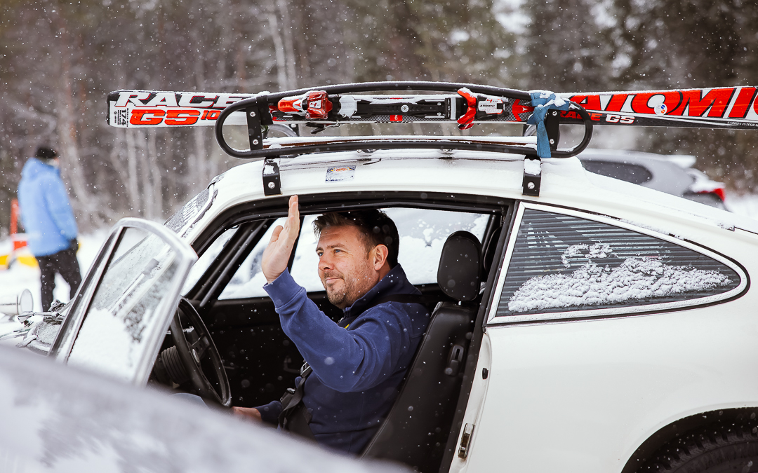 premium ice driving event Sweden