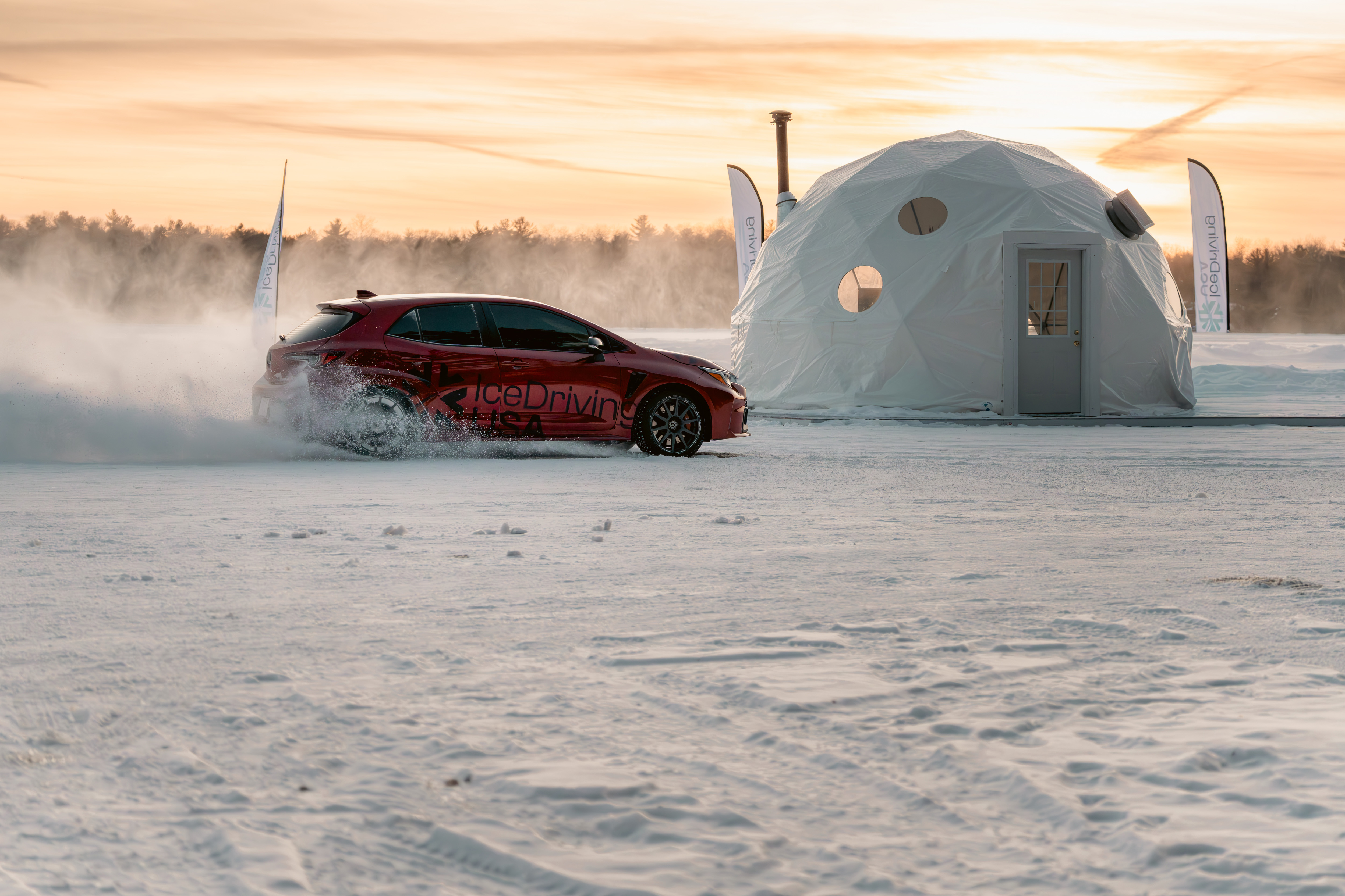Ice driving