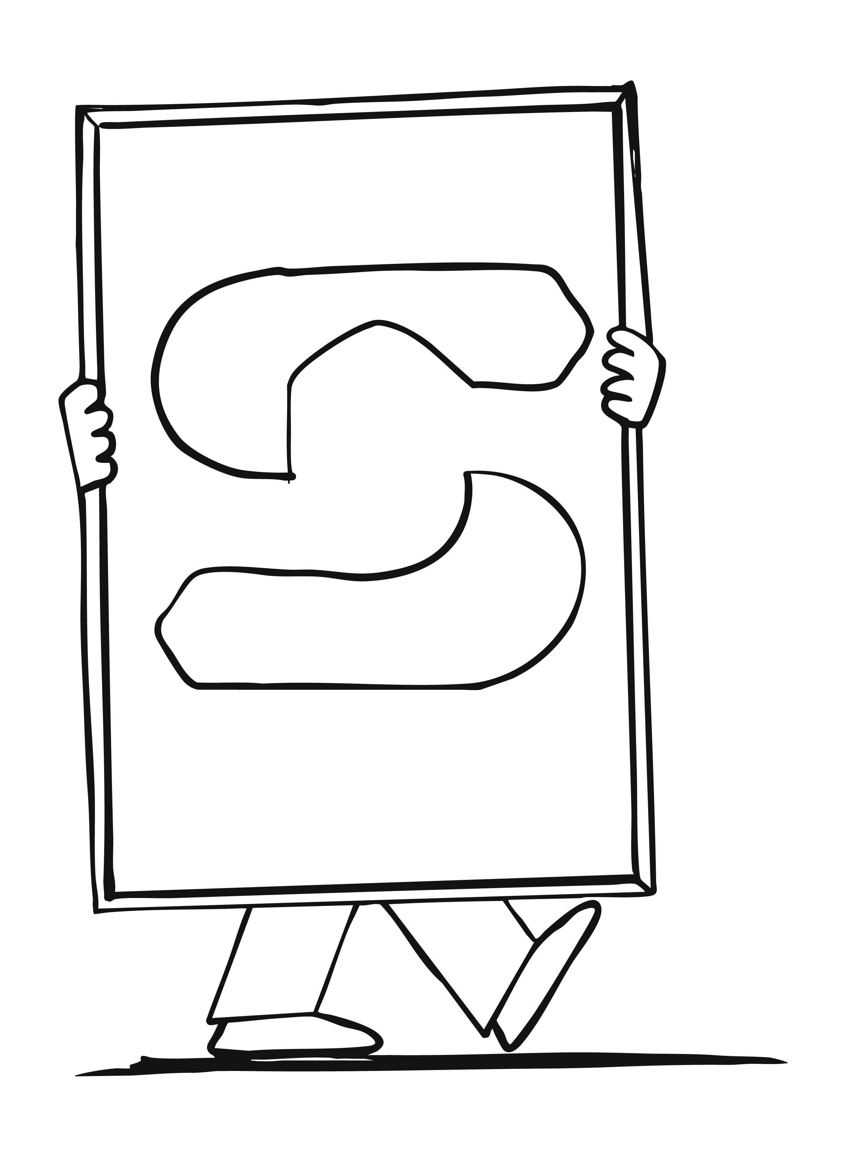 An illustration of a person carrying an oversized picture frame with the Springate Mortgages logo