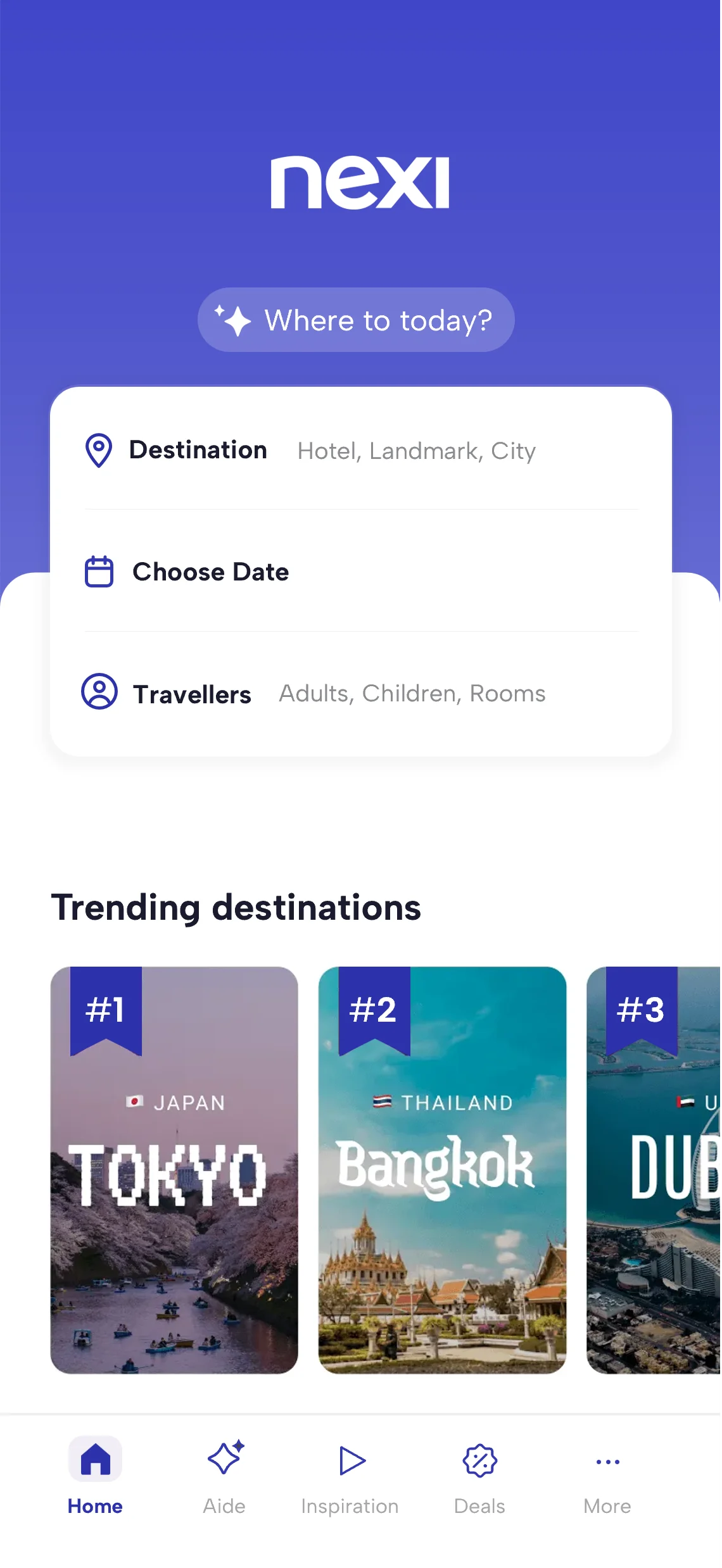 Nexi white-label app experience