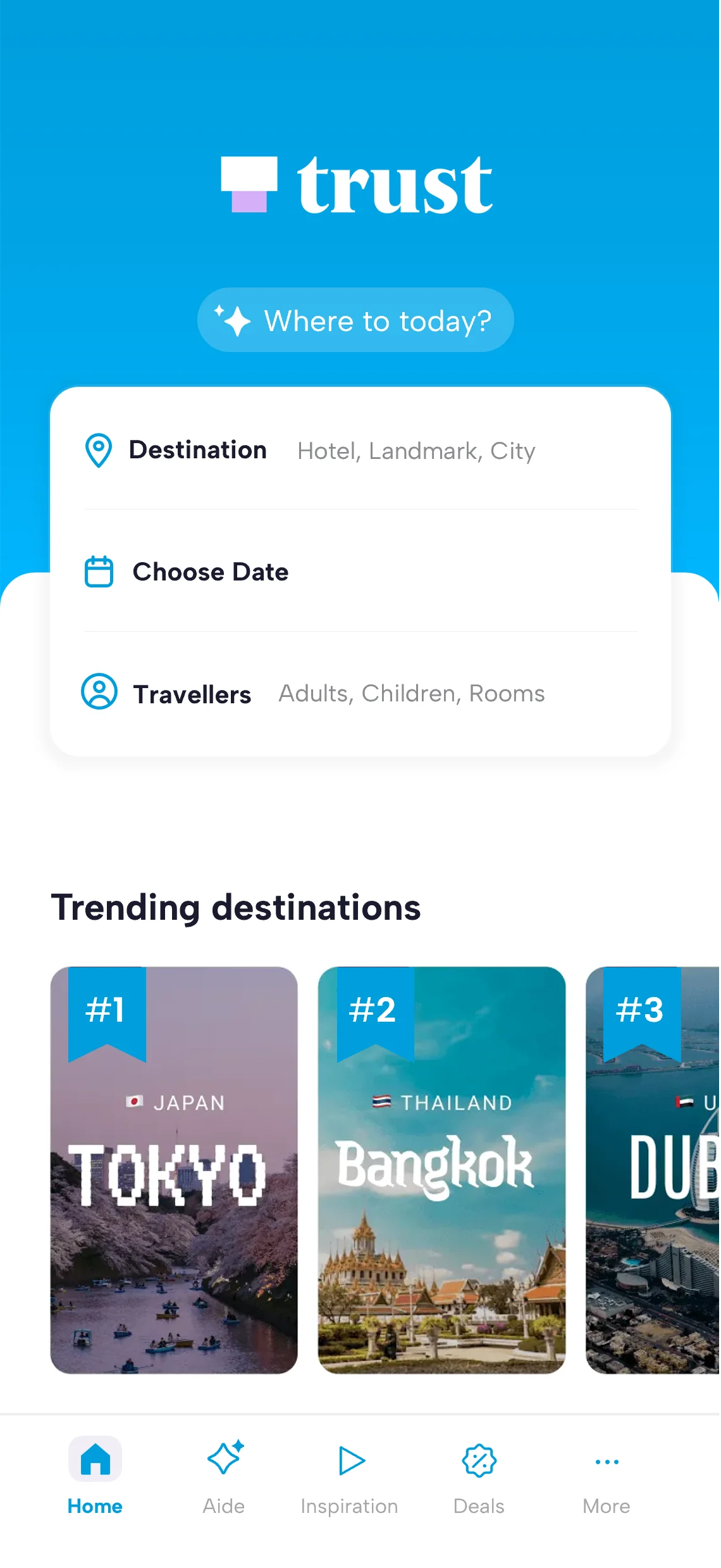 Trust Bank white-label app experience