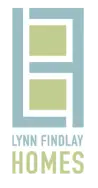 Logo with two stacked green rectangles forming an abstract 'F' shape above the text 'LYNN FINDLAY HOMES'.