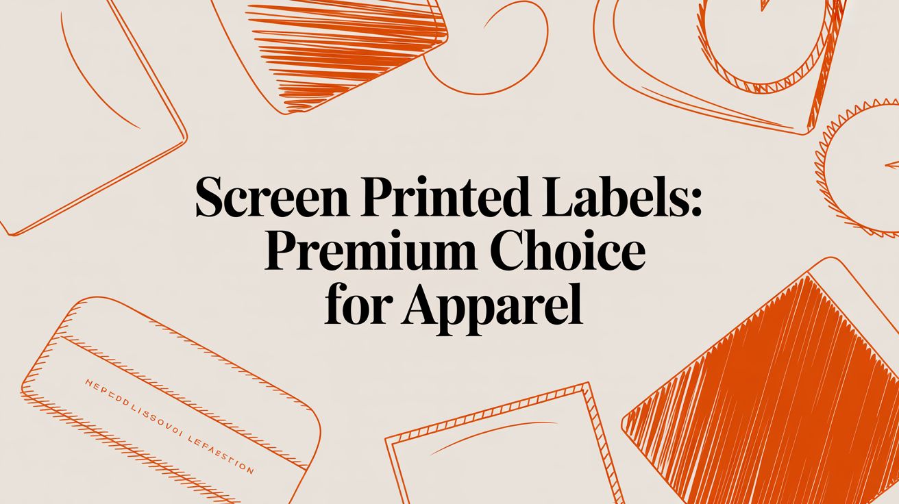 Screen Printed Labels: Premium Choice for Apparel