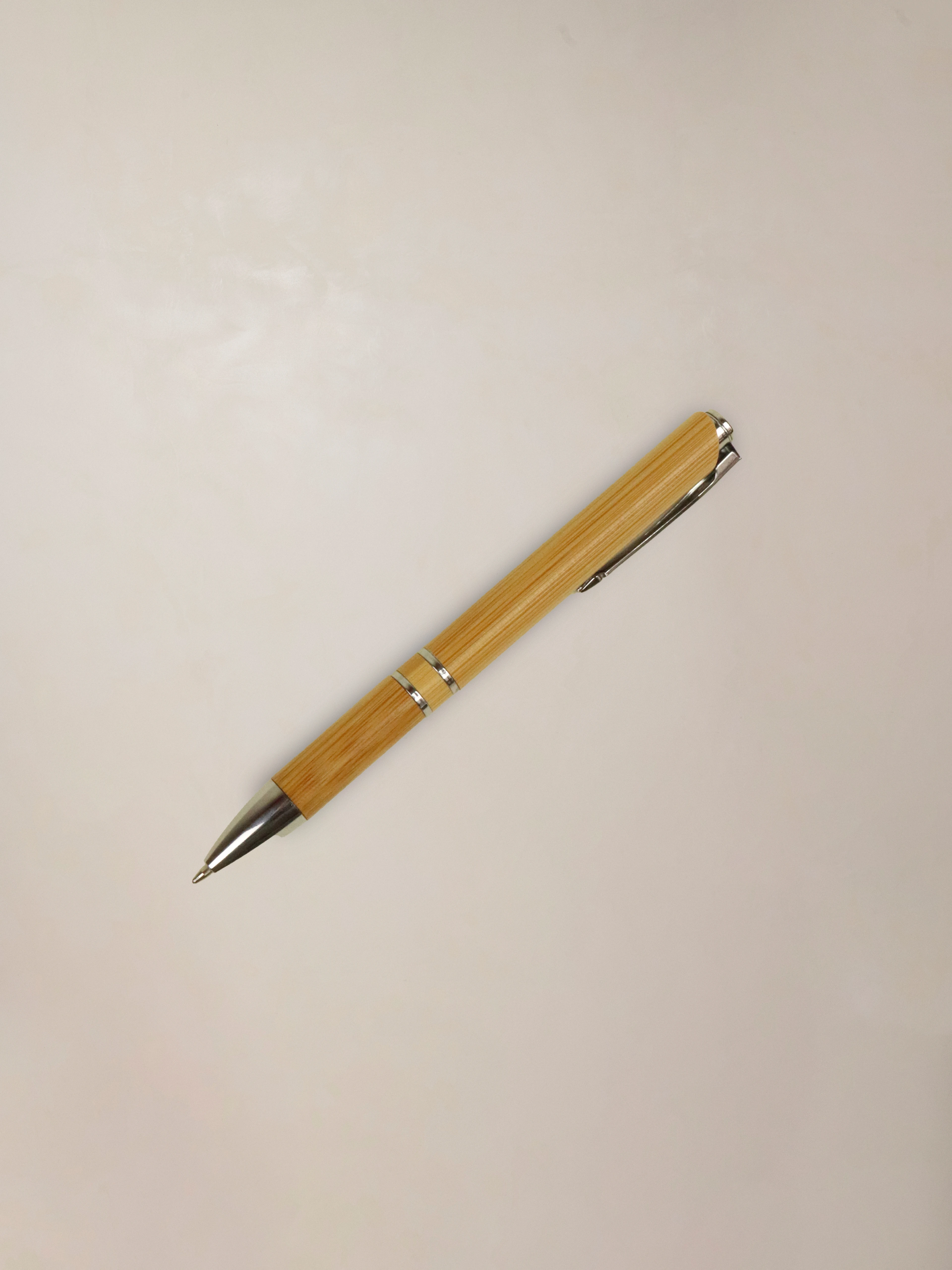 Bamboo pens combine durability with natural beauty, making your logo or design stand out with elegance.