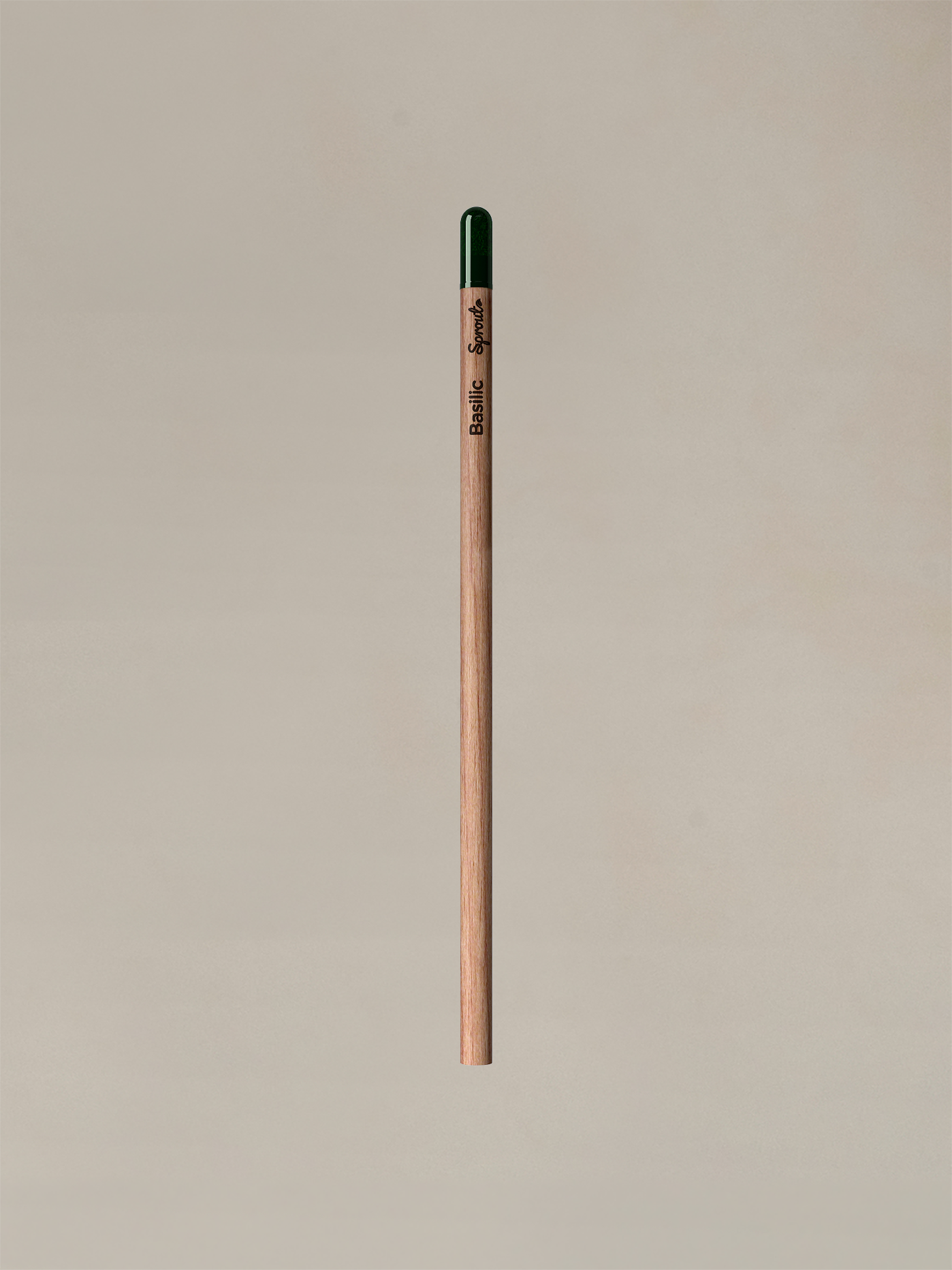 The Sprout pencil can be planted once it’s too short to use, growing into herbs, flowers, or vegetables. Each pencil contains seeds in a biodegradable capsule.