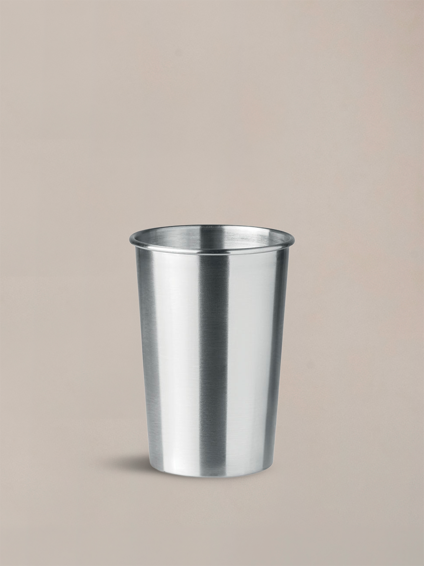 Durable stainless-steel cup designed to replace single-use plastic, ideal for parties, events, and everyday use.