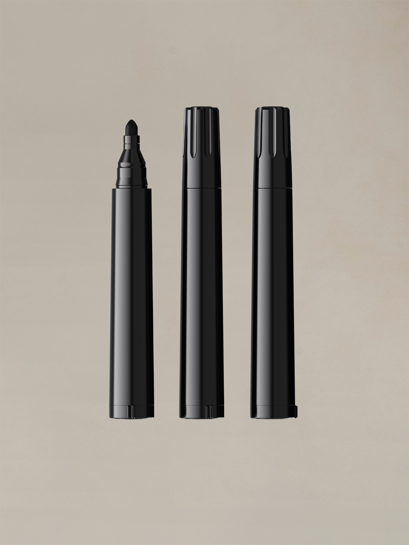 The iconic BIC® permanent marker made from recycled plastic, with quick-drying, low-odor ink for smooth writing on glossy, wet, and metallic surfaces.