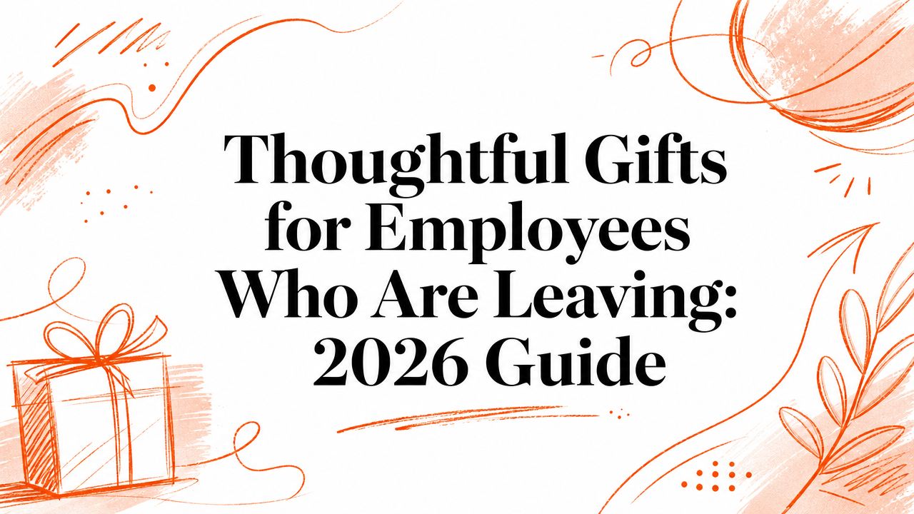 Thoughtful Gifts for Employees Who Are Leaving: 2026 Guide