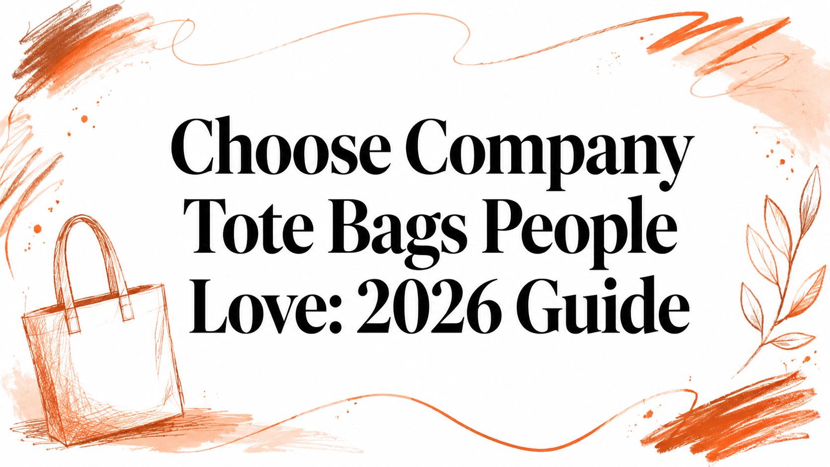 Choose Company Tote Bags People Love: 2026 Guide