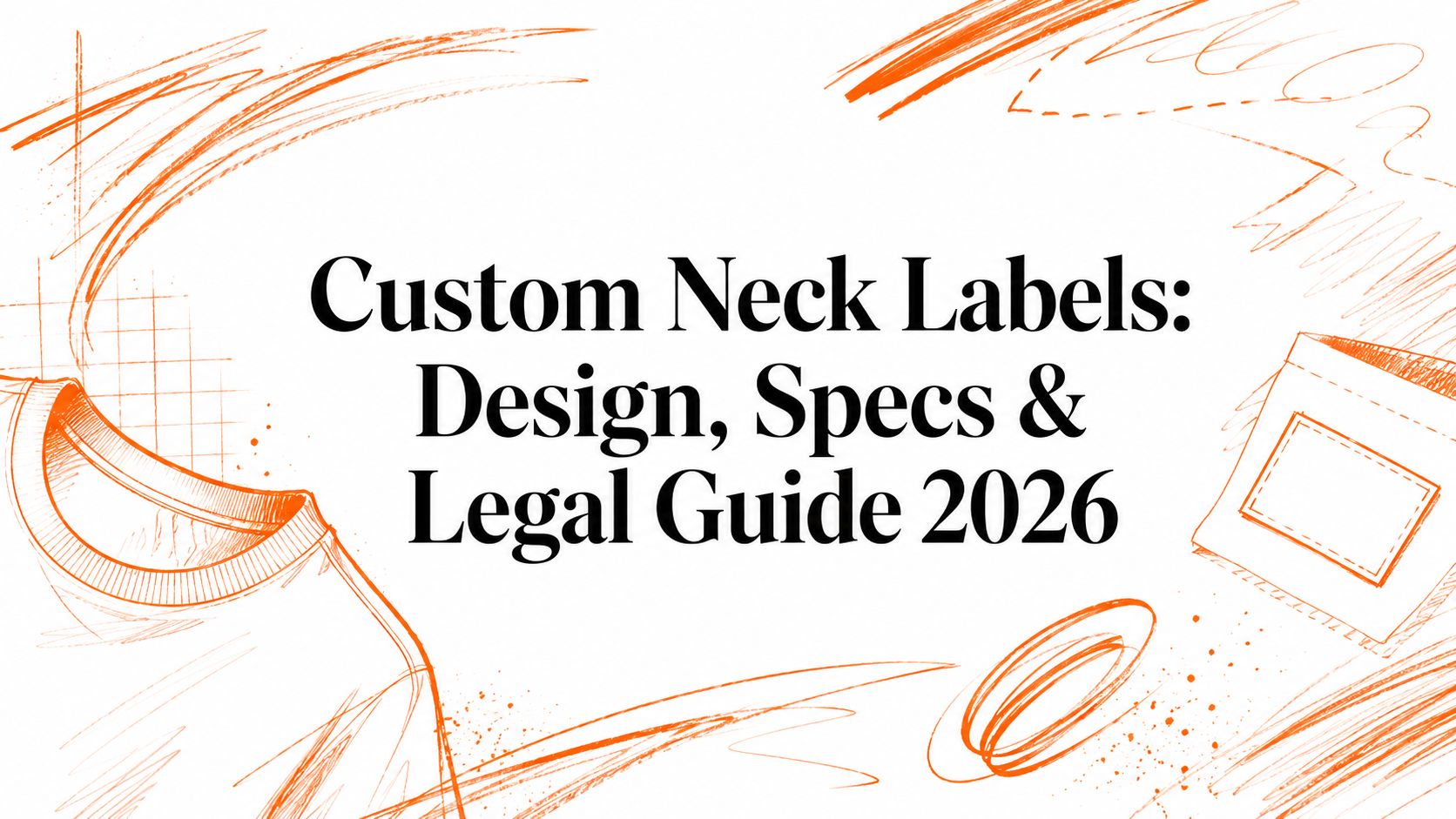 Custom Neck Labels: Design, Specs & Legal Guide 2026