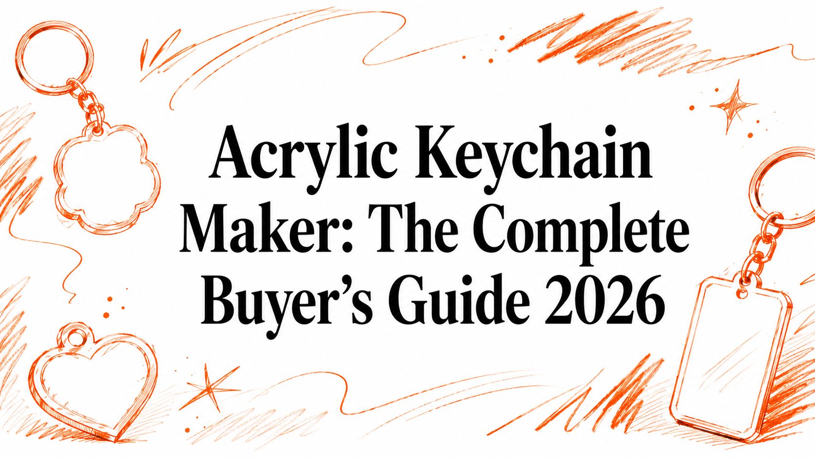 Acrylic Keychain Maker: The Complete Buyer's Guide 2026