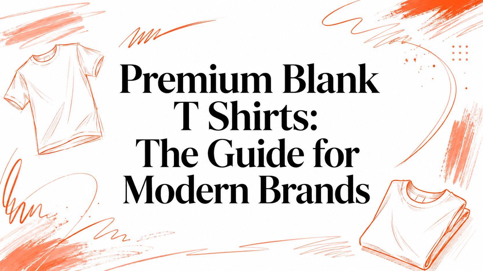 Premium Blank T Shirts: The Guide for Modern Brands