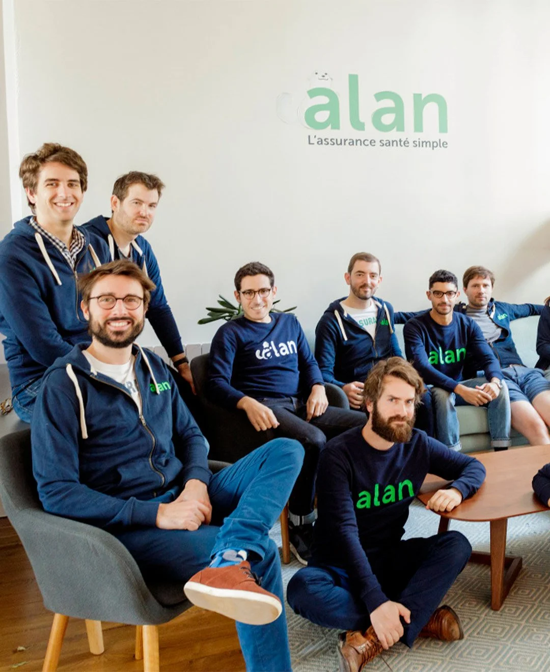 Équipe Alan Groupe en vêtements personnalisés Kymono