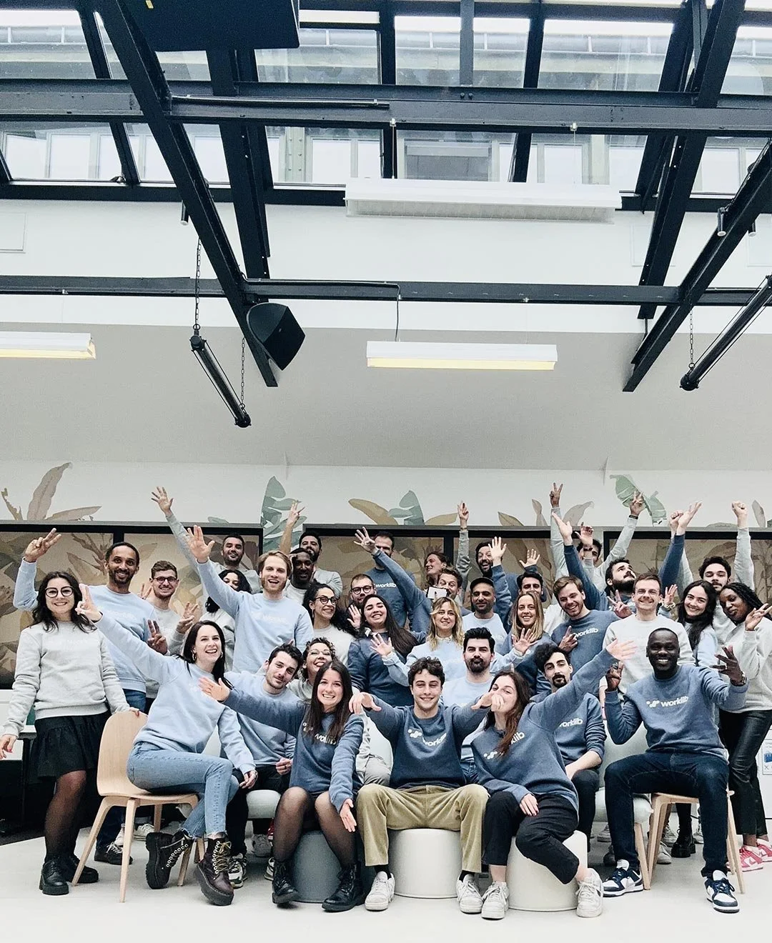 Équipe Workhib en vêtements personnalisés Kymono