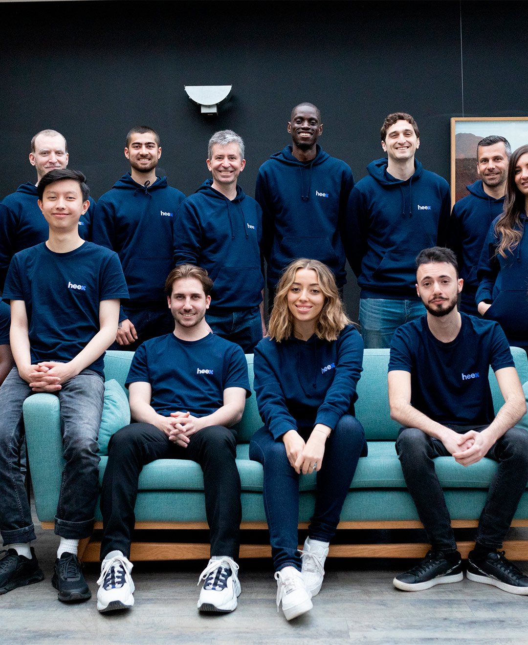 Équipe Botify en vêtements personnalisés Kymono