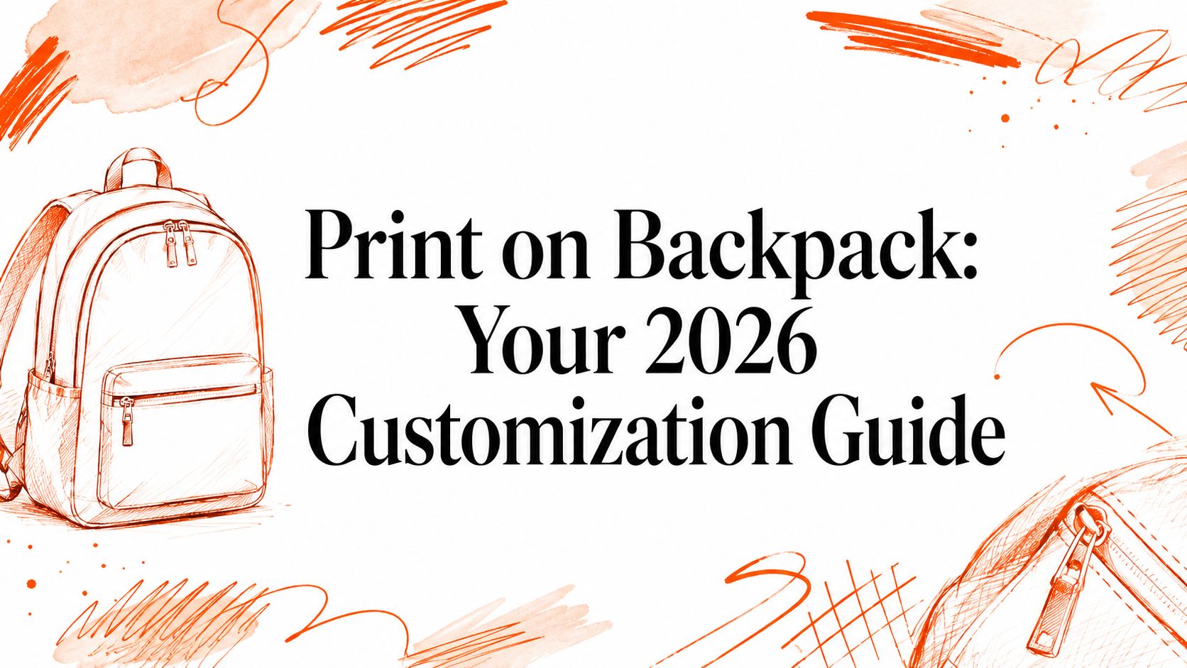 Print on Backpack: Your 2026 Customization Guide