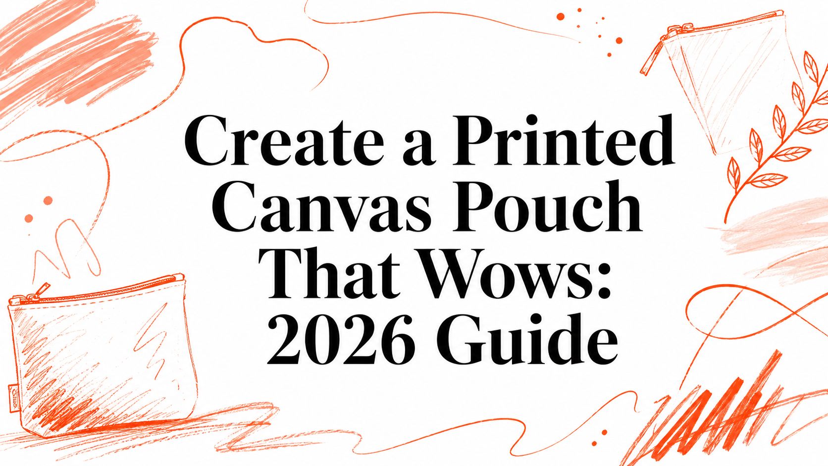 Create a Printed Canvas Pouch That Wows: 2026 Guide