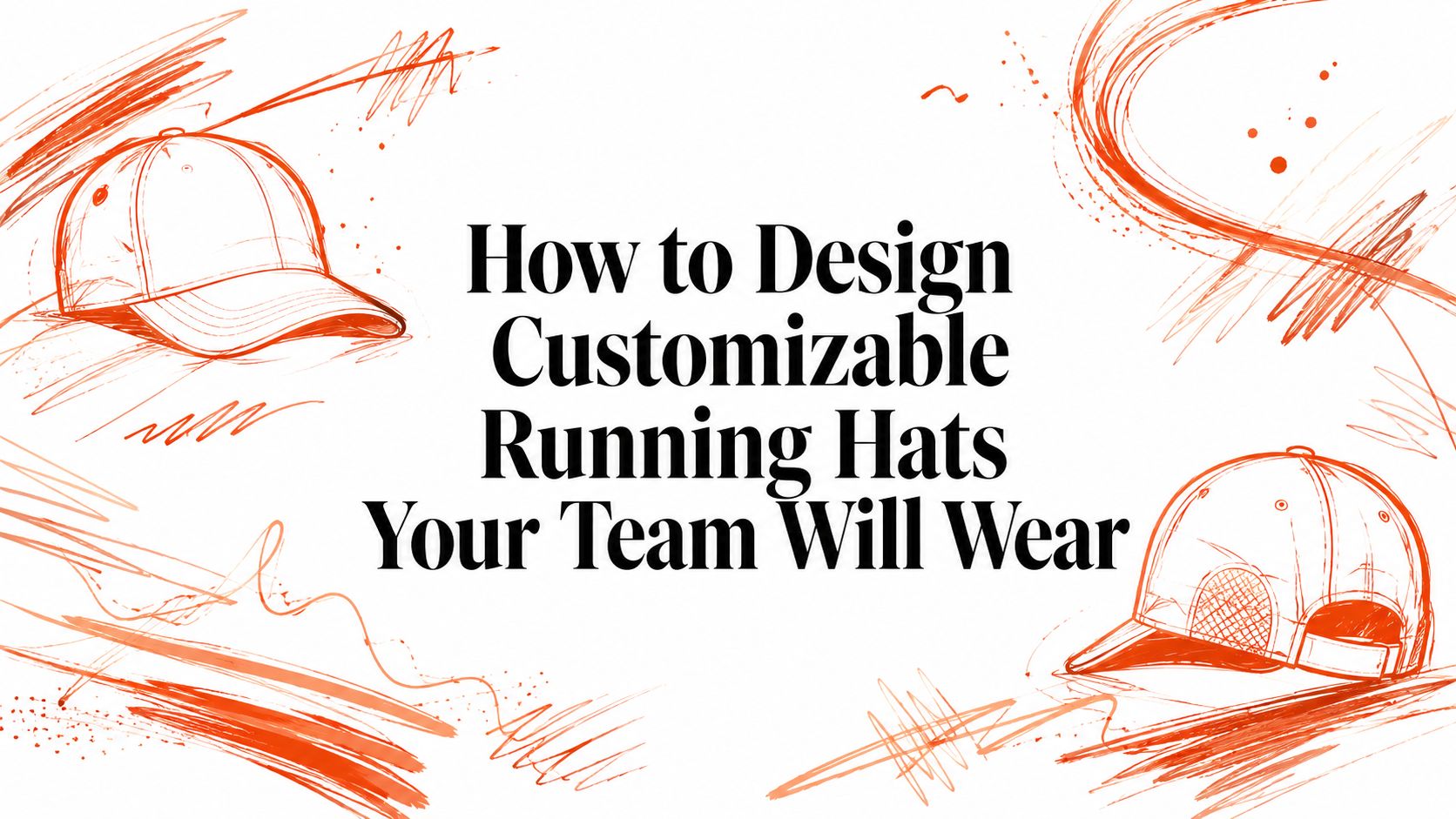 How to Design Customizable Running Hats Your Team Will Wear