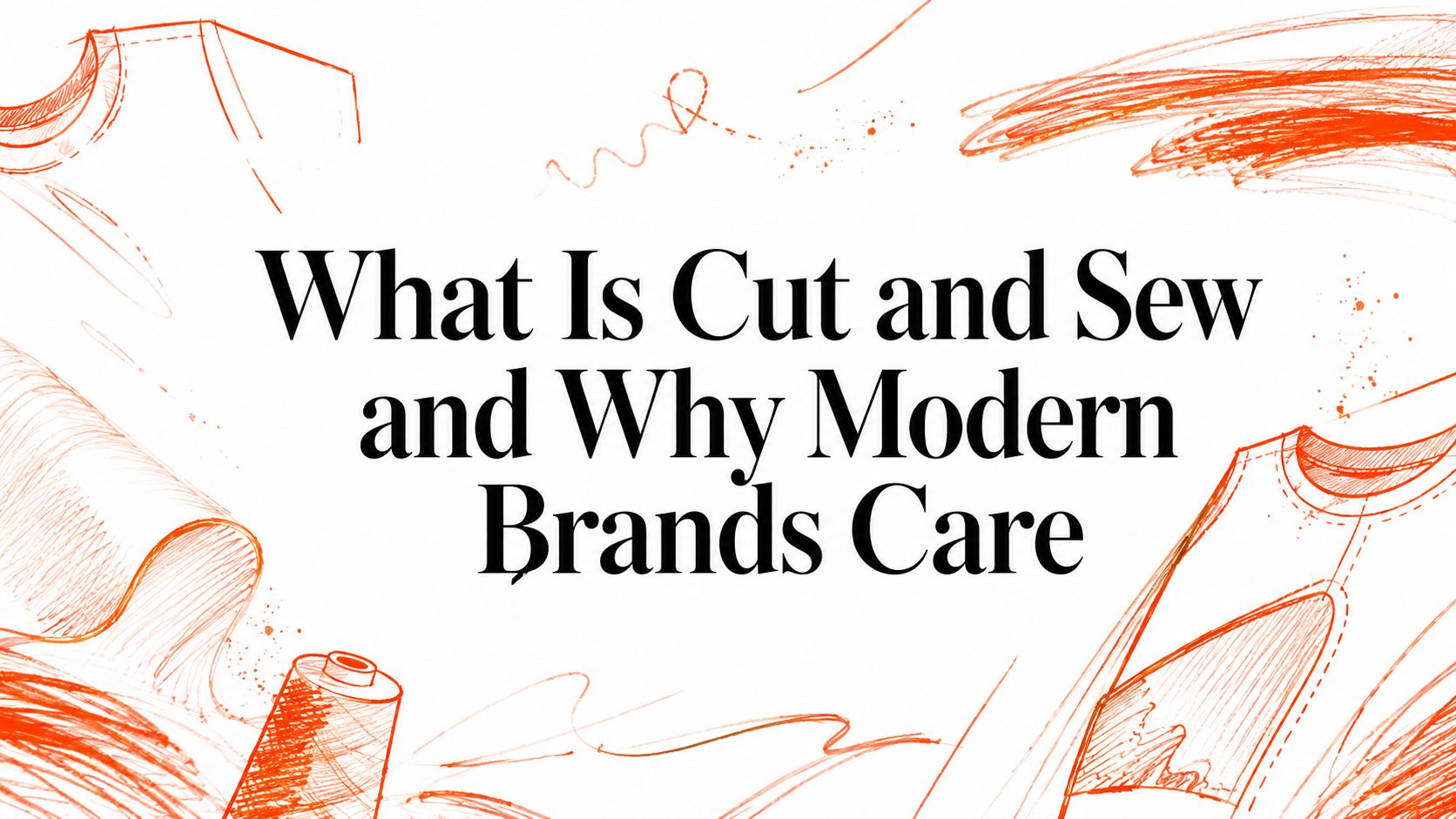 What Is Cut and Sew and Why Modern Brands Care