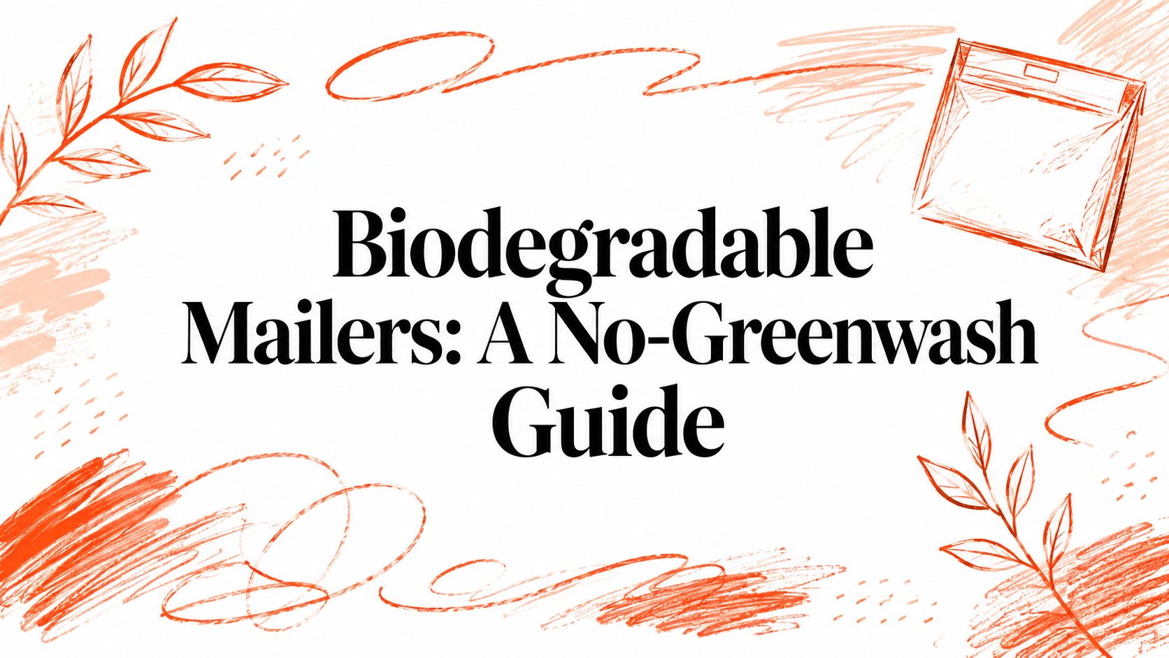 Biodegradable Mailers: A No-Greenwash Guide