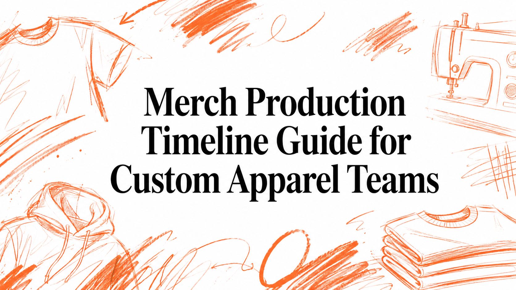 Merch Production Timeline Guide for Custom Apparel Teams