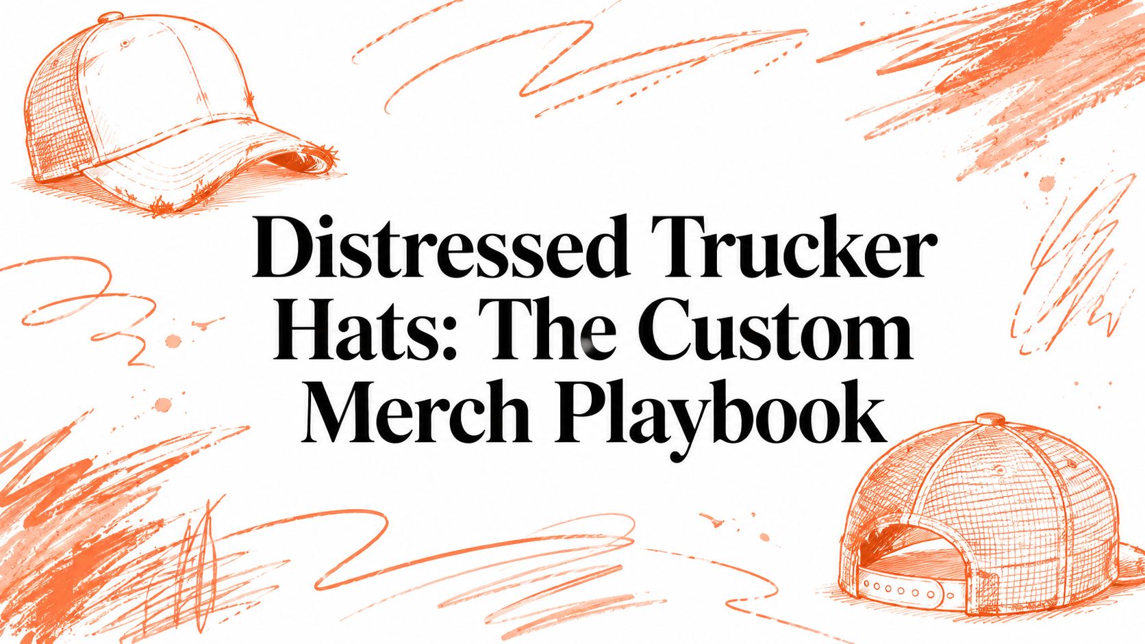Distressed Trucker Hats: The Custom Merch Playbook