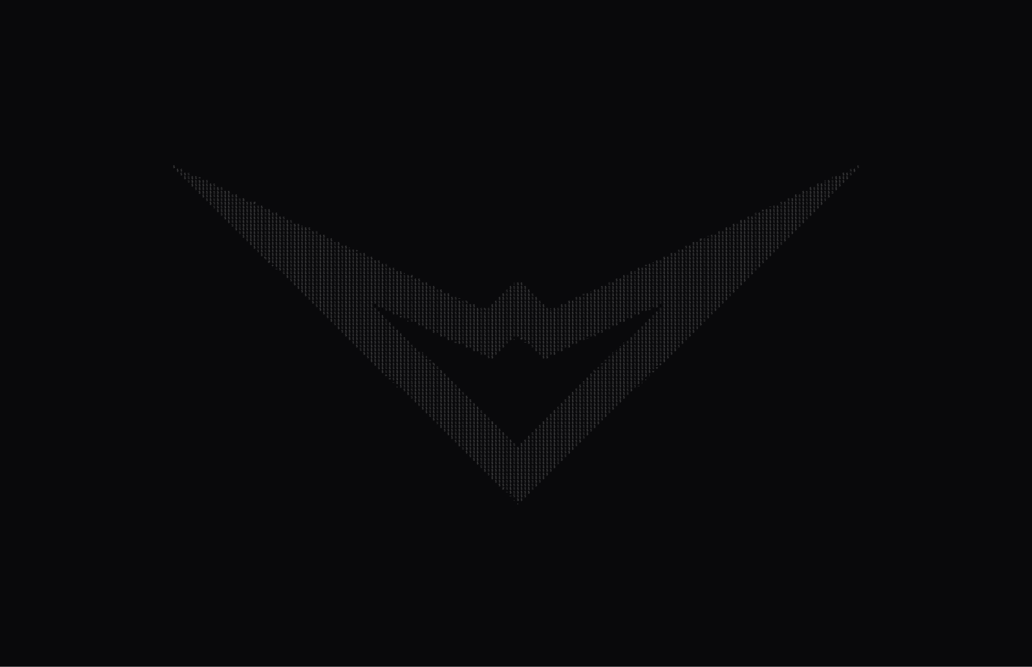 Vanta Logo stylized emblem on a black background.