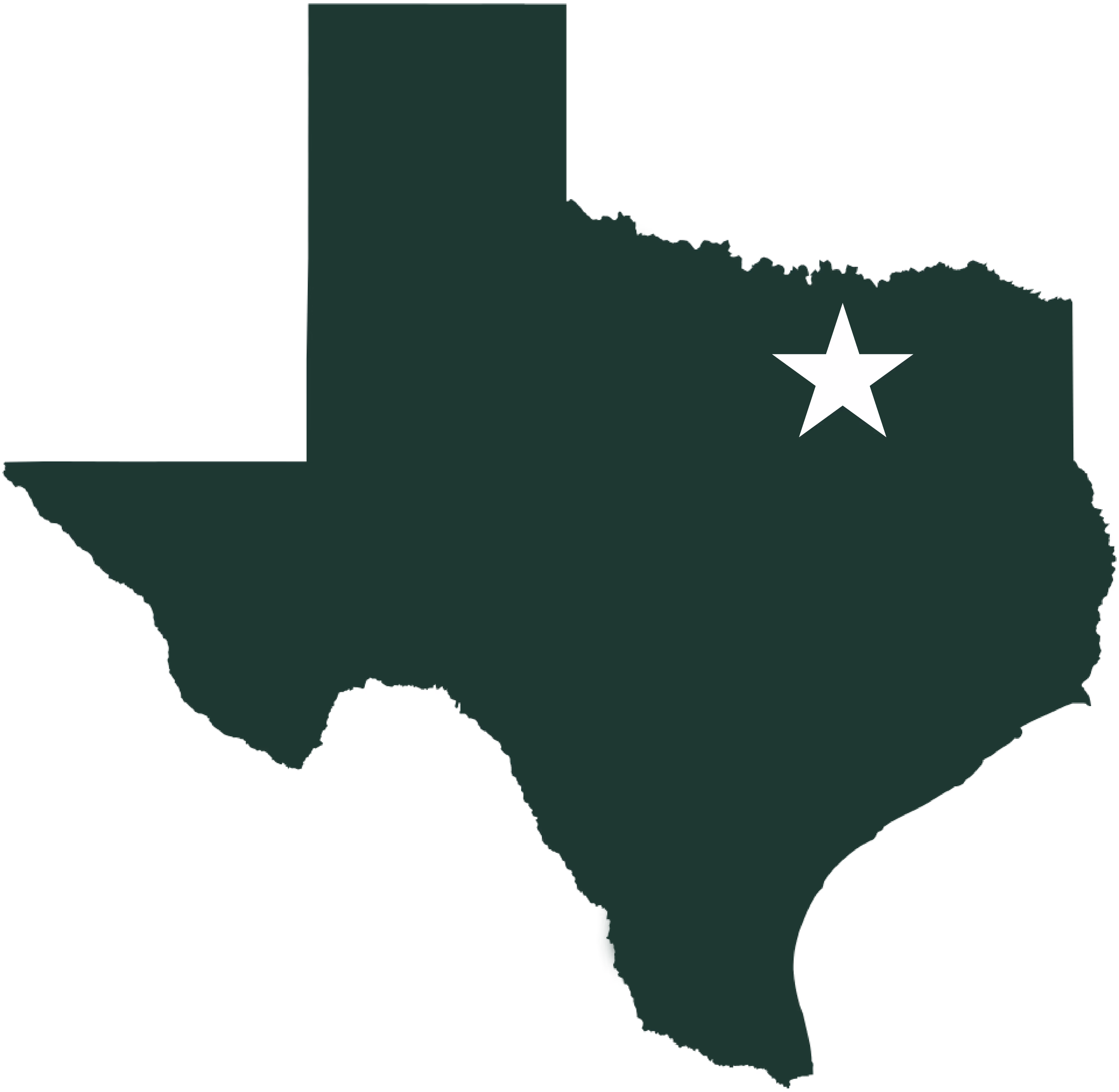 State of Texas Shape