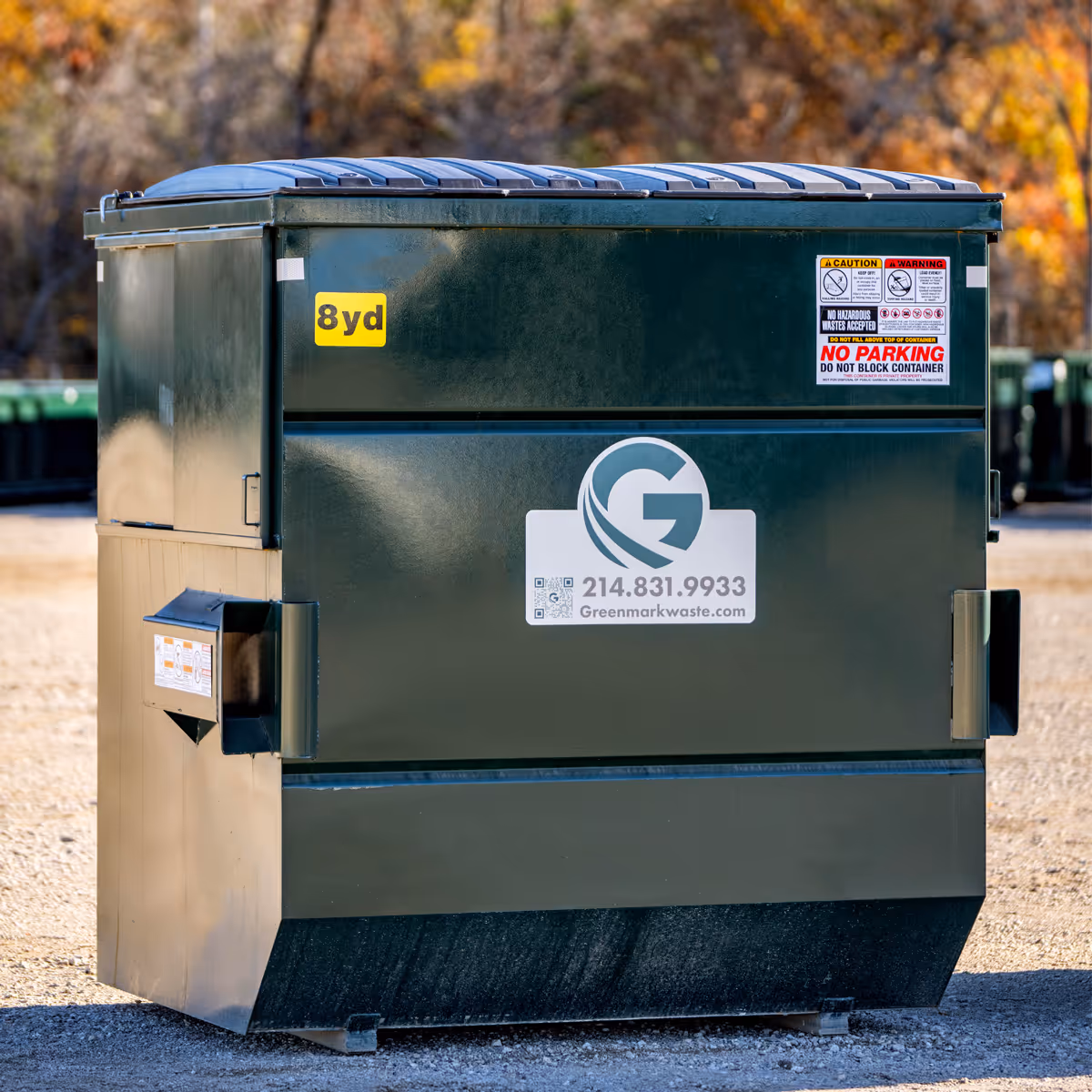 Greenmark - 8 Yard Dumpster
